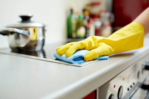 Brompton cleaning specialist treating a room with a thorough, polished approach