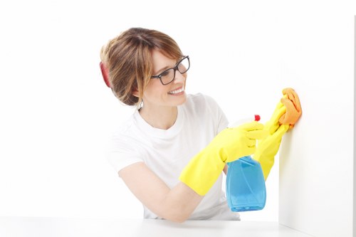Brompton cleaning team working on domestic and office spaces